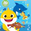 Baby Shark - Super Βιβλίο Ζωγραφικής και Δραστηριοτήτων - Τραγούδια στον βυθό